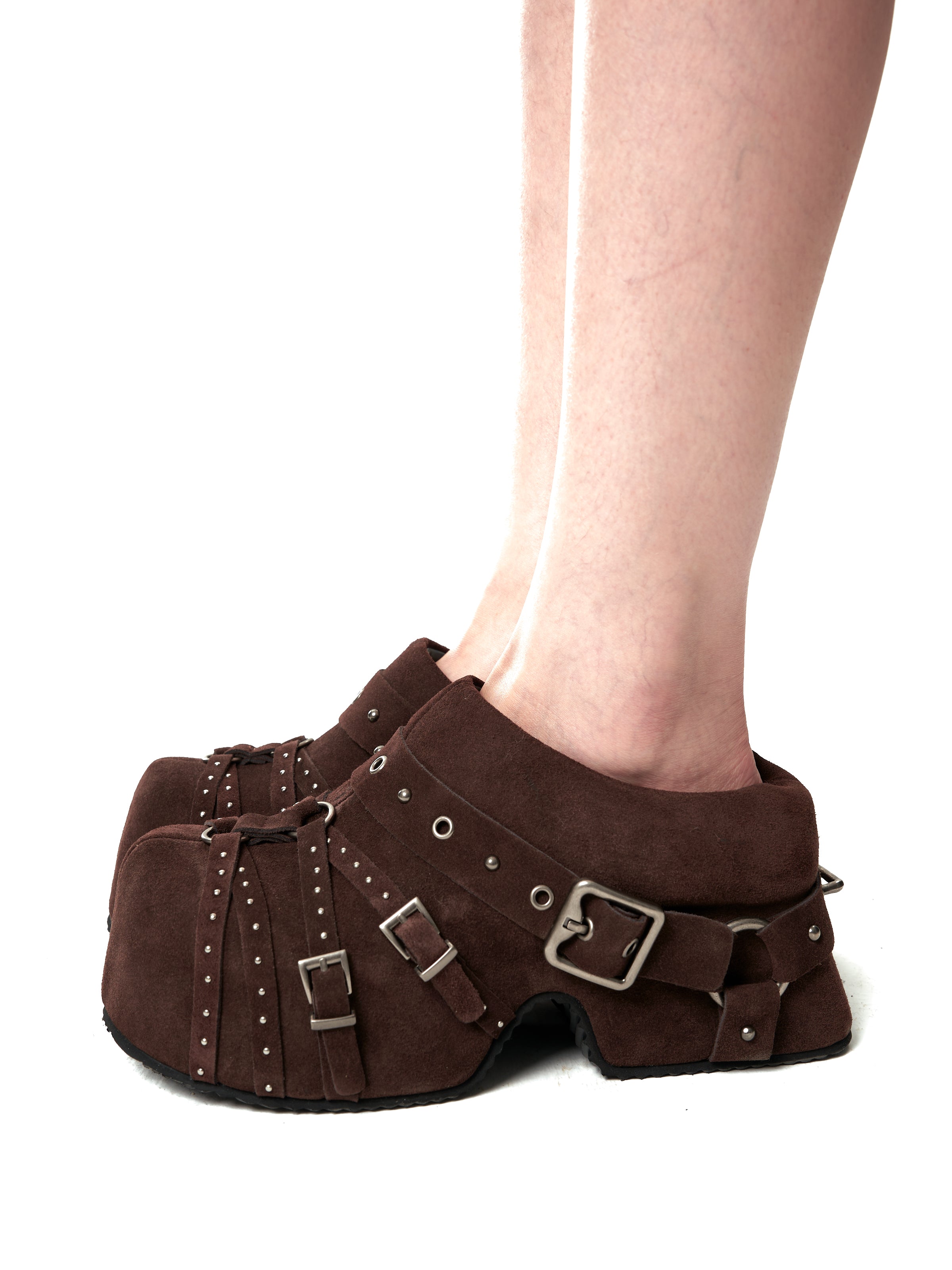 Brown Covertoe Slipper
