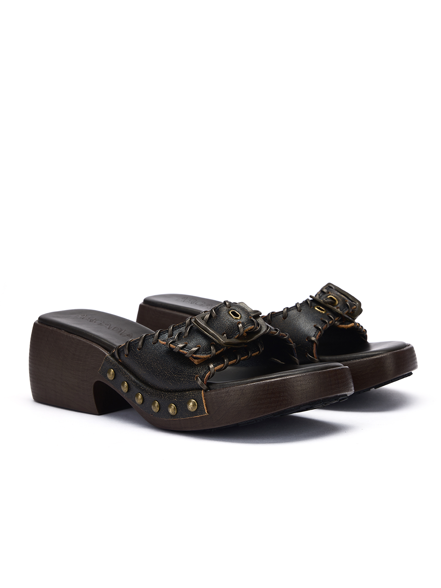 Brown Clogs
