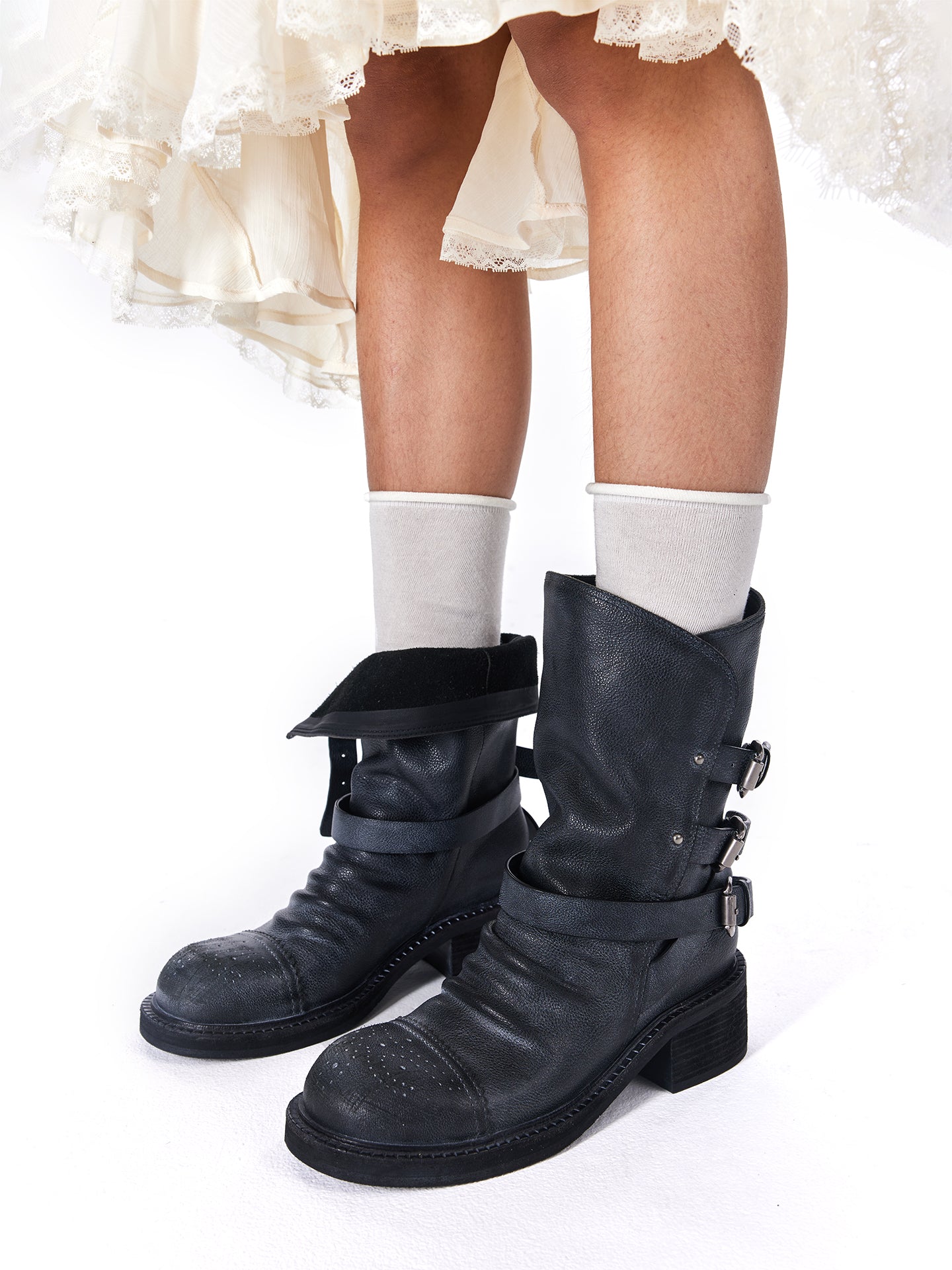 Biker Ankle Boots