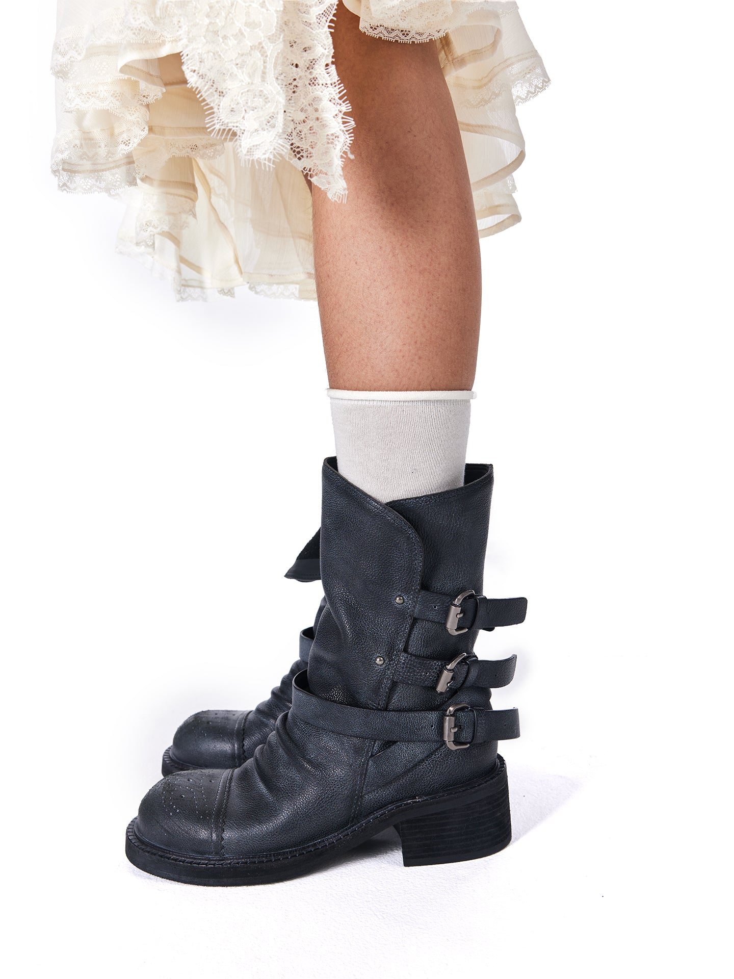 Biker Ankle Boots