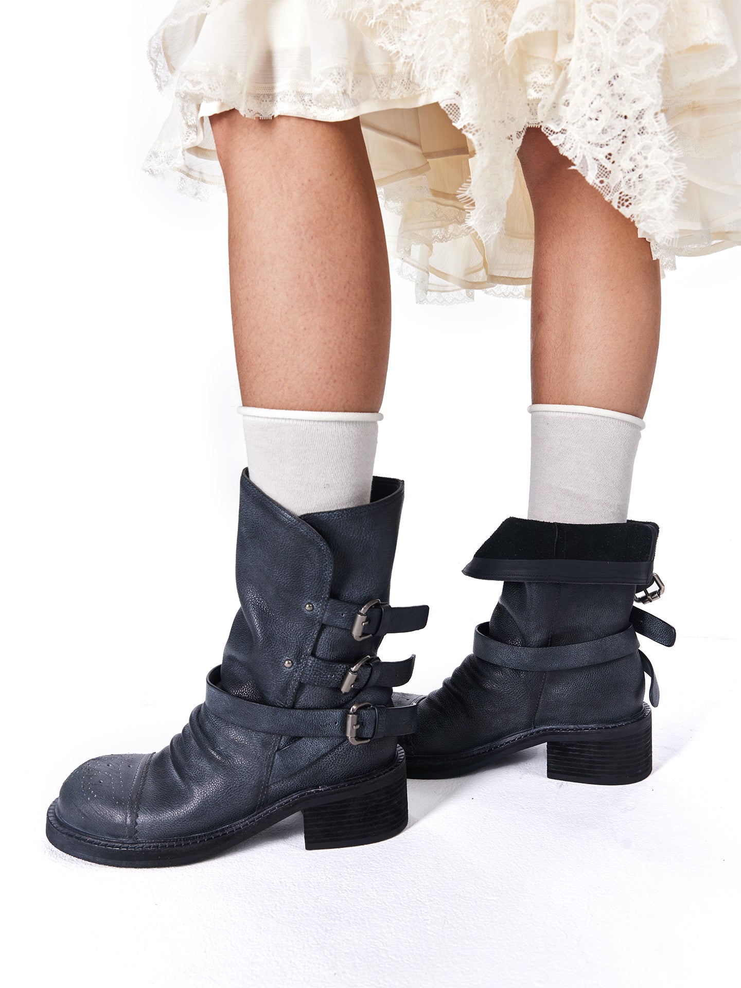 Biker Ankle Boots